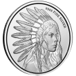 1 oz Silver Round Buffalo Girl .9999 Silver Bullion Round #A238