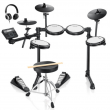 Donner DED-200 LITE Electric Drum Kit Quiet Mesh Pad 450 Sound 31 Drum Kit