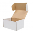 50 PCS - 6 x 4 x 3 White Corrugated Mailers Shipping Packing Fold Boxs 6"x4"x3"