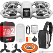 DJI Neo Drone Mini 4K Video Quadcopter + Extended Warranty Accessory Kit Bundle