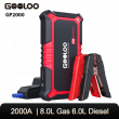 GOOLOO New GP2000 Jump Starter 12V 2000A Portable Battery Charger Jump Pack