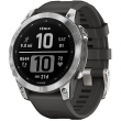 Garmin Fenix 7 Smartwatch - Silver with Graphite Band