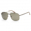 Guess Men's 57 mm Matte Light Nickeltin Sunglasses GF0238-11N