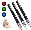 3 Packs 900Mile Laser Pointer Pen Green Blue Red Light Visible Beam Lazer