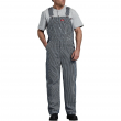 Dickies Men's Coverall Bib Overall Workwear Cotton Stripe Adjustable Strap 83297