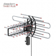 480 Miles Outdoor TV Antenna Motorized Amplified HD TV 1080P VHF/UHF 360°