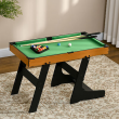 40'' Mini Pool Table Set Tabletop Billiards Game, Fun for Whole Family, Man Cave