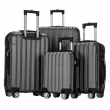 16 20 24 28" Luggage Travel 4-in-1 Set Bag Trolley Hard Shell Suitcase w/ TSA