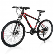 26" Mountain Bike MTB 21 Speeds High Carbon Steel Bicycle Suspension Men Women