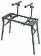 Rockville PKS40 Platform Style 2-Tier Keyboard Stand Adjustable Height + Width