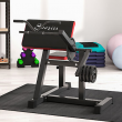 Soozier Bicep Preacher Curl Bench with Adjustable Seat and Elbow Cushion