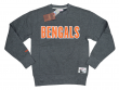 Mitchell & Ness Cincinnati Bengals Playoff Win 2.0 Crew Neck Mens Sweatshirt NWT