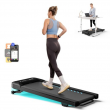 MERACH T14 Portable Walking Pad Treadmill with 9% Auto Incline 2.5HP Quiet Motor