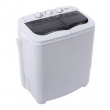 Compact Twin Tub Washing Machine 14.3 Lbs Portable Washer Wash and Spin Cycle