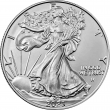 2023 American 1 oz .999 Fine Silver Eagle $1 Coin BU - In Stock