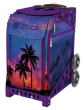 Zuca "Island Life" Sport Insert Bag  Purple Frame with Flashing Wheels