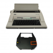 Nakajima WPT160 Electronic Portable Typewriter with Correct Film Ribbon