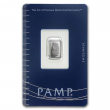 PAMP Suisse 1 gram Palladium Bar .9995 Fine Palladium - In Assay Card