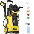 3800PSI Electric High Pressure Washer w/Touch Screen Adjustment Pressure 2.8 GPM