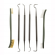 Battle Steel Nylon Pick & Brush Set