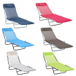 Outsunny Mesh Outdoor Reclining Lounge Chair Lightweight & Portable