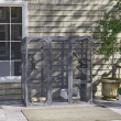 PawHut Catio Outdoor Cat Enclosure for 1-3 Cats, 59" x 28" x 60", Gray