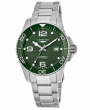 New Longines HydroConquest Automatic Green Dial Steel Men's Watch L3.782.4.06.6