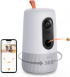 eufy 2K Pet Camera AI Tracking Treat Dispenser 2-Way Audio Bark Alerts|Refurbish