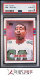 1989 TOPPS #121 CRIS CARTER RC EAGLES HOF PSA 10