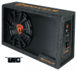 Rockville RVS12A 12" Slim Vented Powered Car Subwoofer Enclosure, 1400 Watts