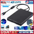 USB 2.0 3.5 inch Portable External Floppy Disk Drive 1.44Mb Reader FDD PC Laptop