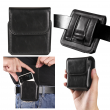 For Razr + 2023/2024 Flip6 Magnetic Flap Case PU Leather Belt Clip Holster Pouch