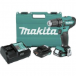 Makita FD09R1-R 12V MAX CXT 3/8" Cordless Drill Driver Kit Certified Refurbished