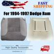 For 1994-1997 Dodge Ram 1500 2500 Driver Bottom Cloth Seat Cover & Foam Cushion