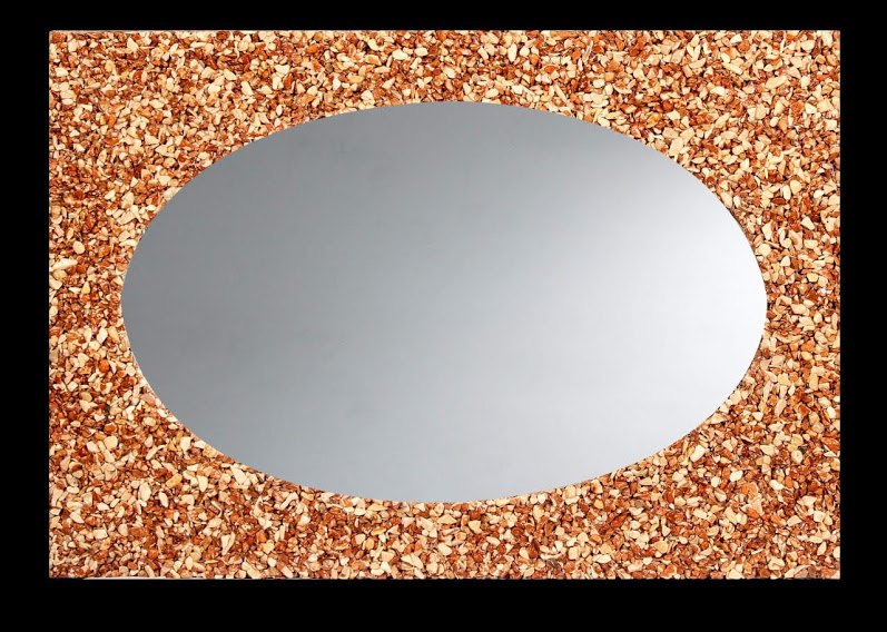 Handmade mosaic mirrors